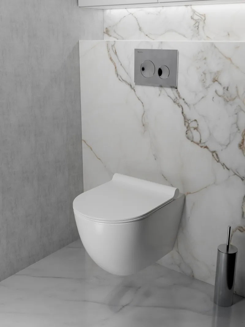 Клавиша смыва Knotlor BIS102C, хром