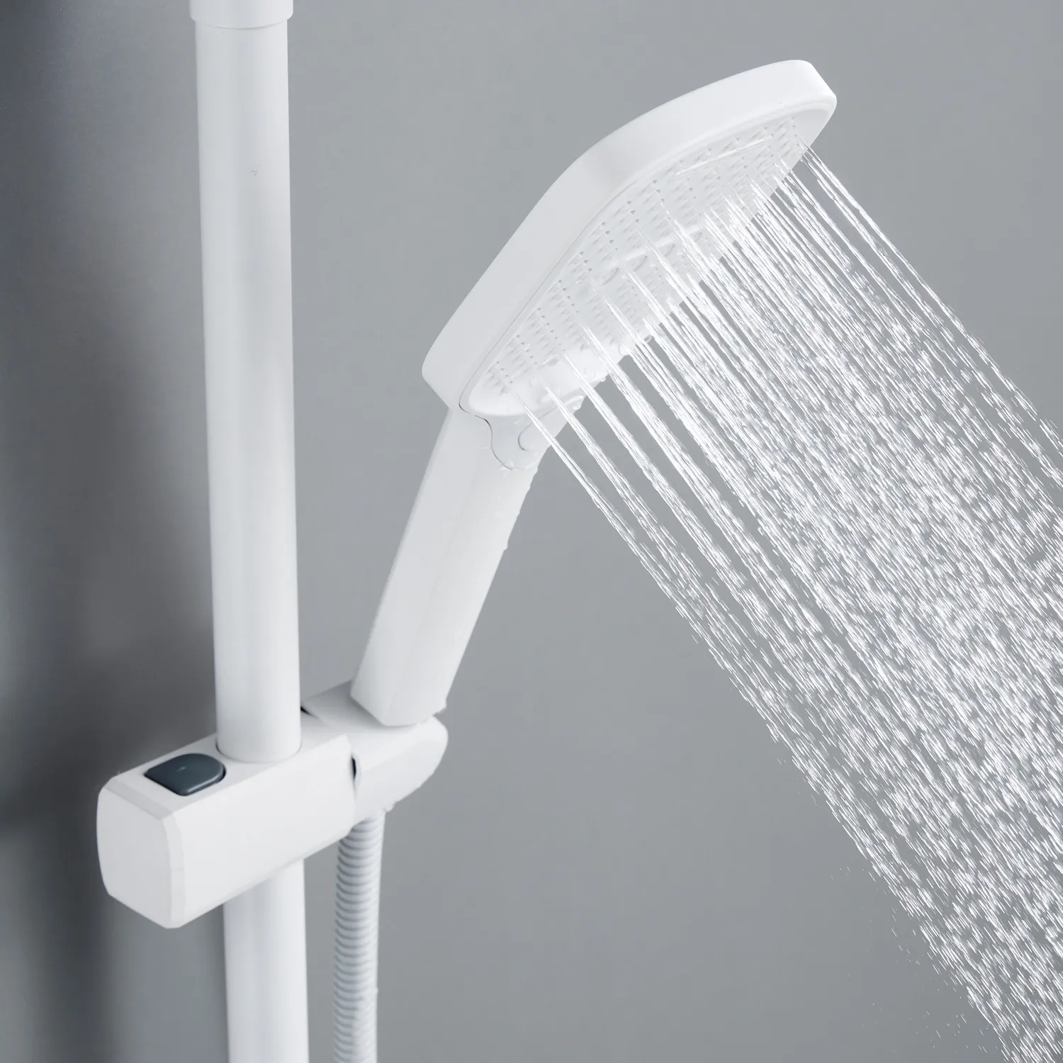 Душевая система Shevanik S4136C, белый