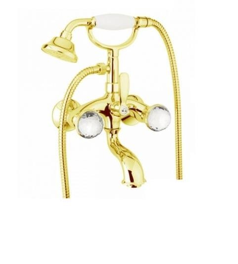 Смеситель для ванны Fiore XT SKY (SWAROVSKI®) 17OO0600, золото