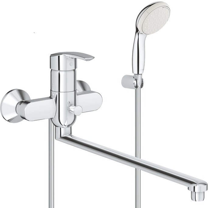 Смеситель для ванны GROHE Multiform с душевым гарнитуром, хром (арт. 3270800A)