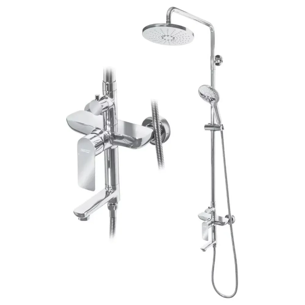 Душевая система Grocenberg GB7009CR, хром