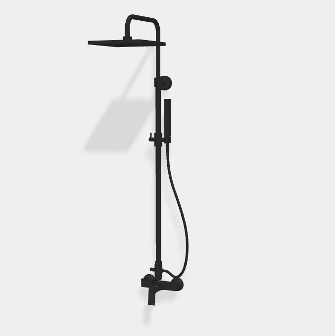 Душевая стойка Fima Carlo Frattini Shower column, черный матовый (F3385/2NS)