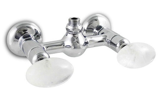 Смеситель для душа Nicolazzi Cristallo Di Rocca, Antique Gold (2125 AG 09C Cristallo di Rocca)