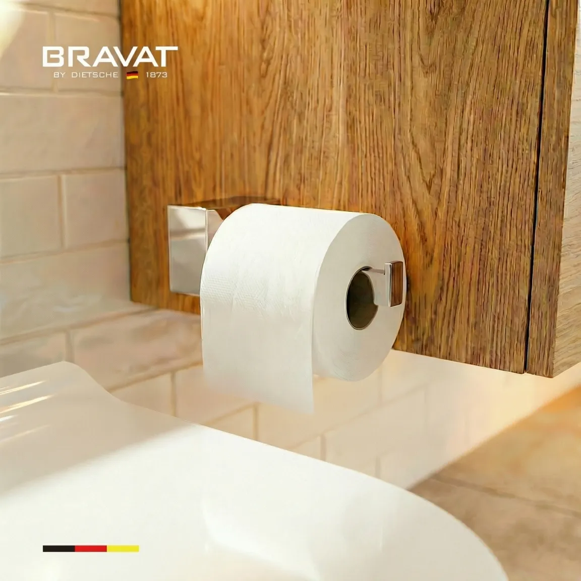 Держатель для туалетной бумаги BRAVAT (D7455C-SW)