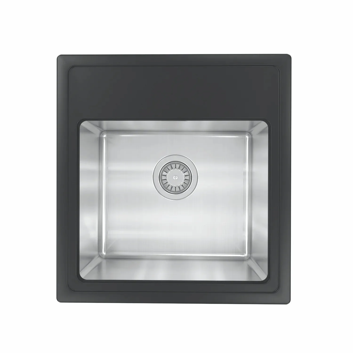 Кухонная мойка Florentina КОМБИ 21.455.B0480.302, антрацит