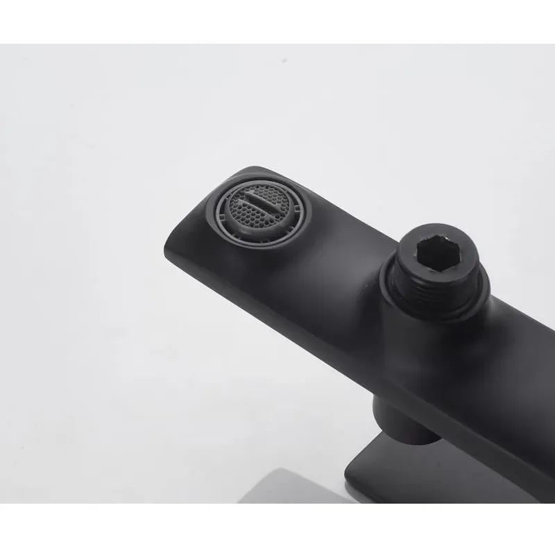 Смеситель для ванны Knotlor KN-71/BL, черный