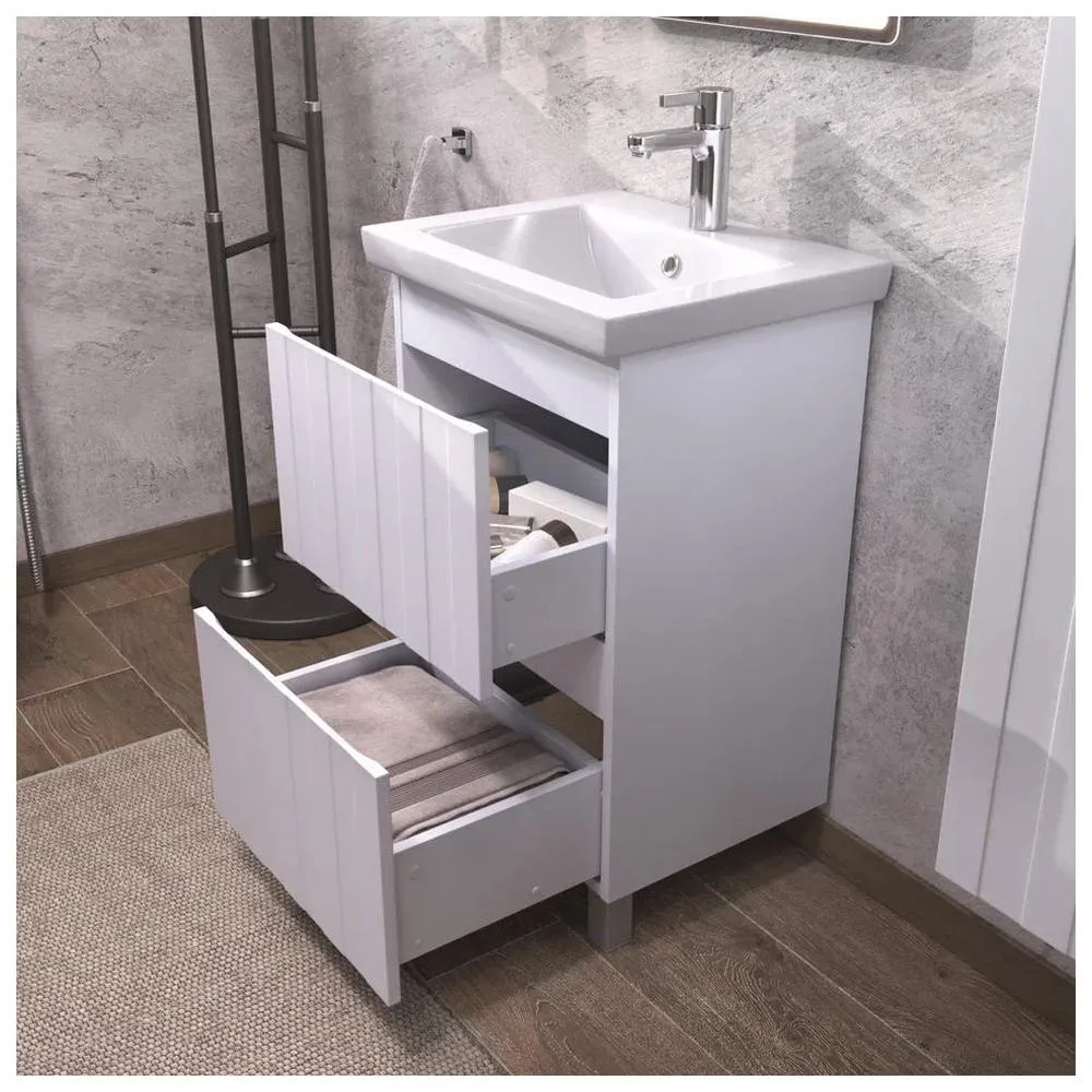 Тумба с раковиной напольная VIGO Finlay 320-com, 50 см