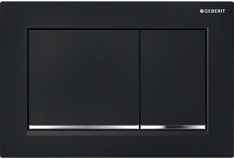 Кнопка для инсталляции Geberit Omega 30 (черный) (115.080.KM.1)