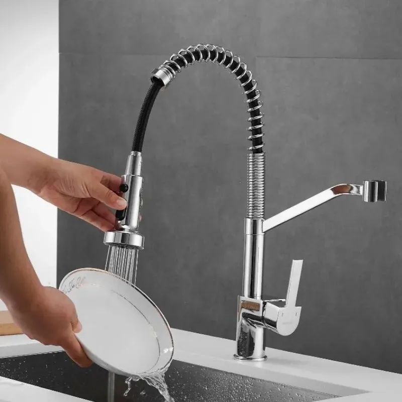 Смеситель для кухни HAIBA гибкий (HB73826)