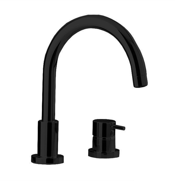 Смеситель для раковины Cisal Nuova Less, черный матовый (Matt Black, Nero Opaco) (LN00125040)