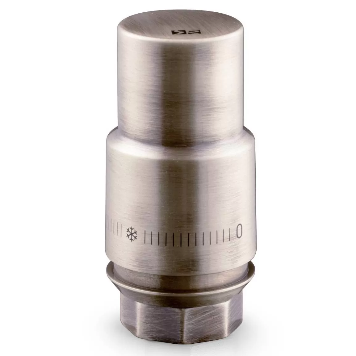 Термоголовка жидкостная Royal Thermo Design PRO М30х1,5 (матовый никель) (RTO07.0015)