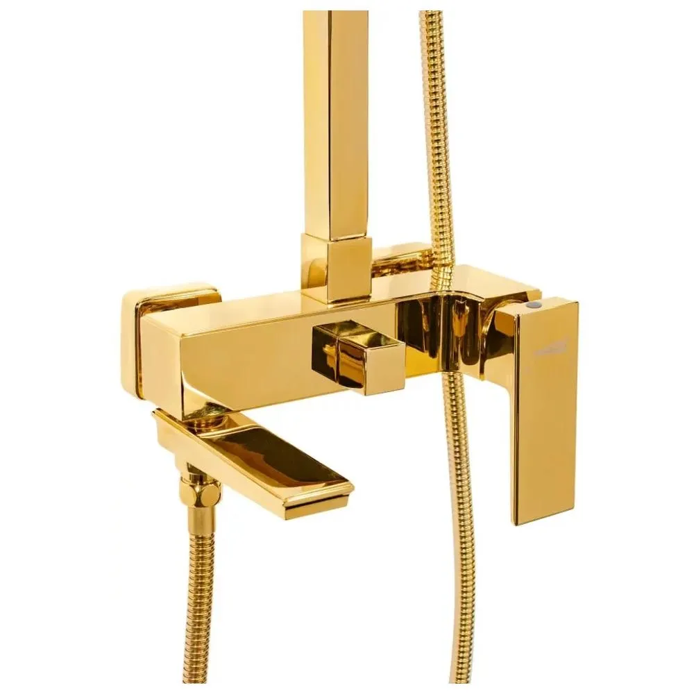 Душевая система Hansberge H5070GO, золото