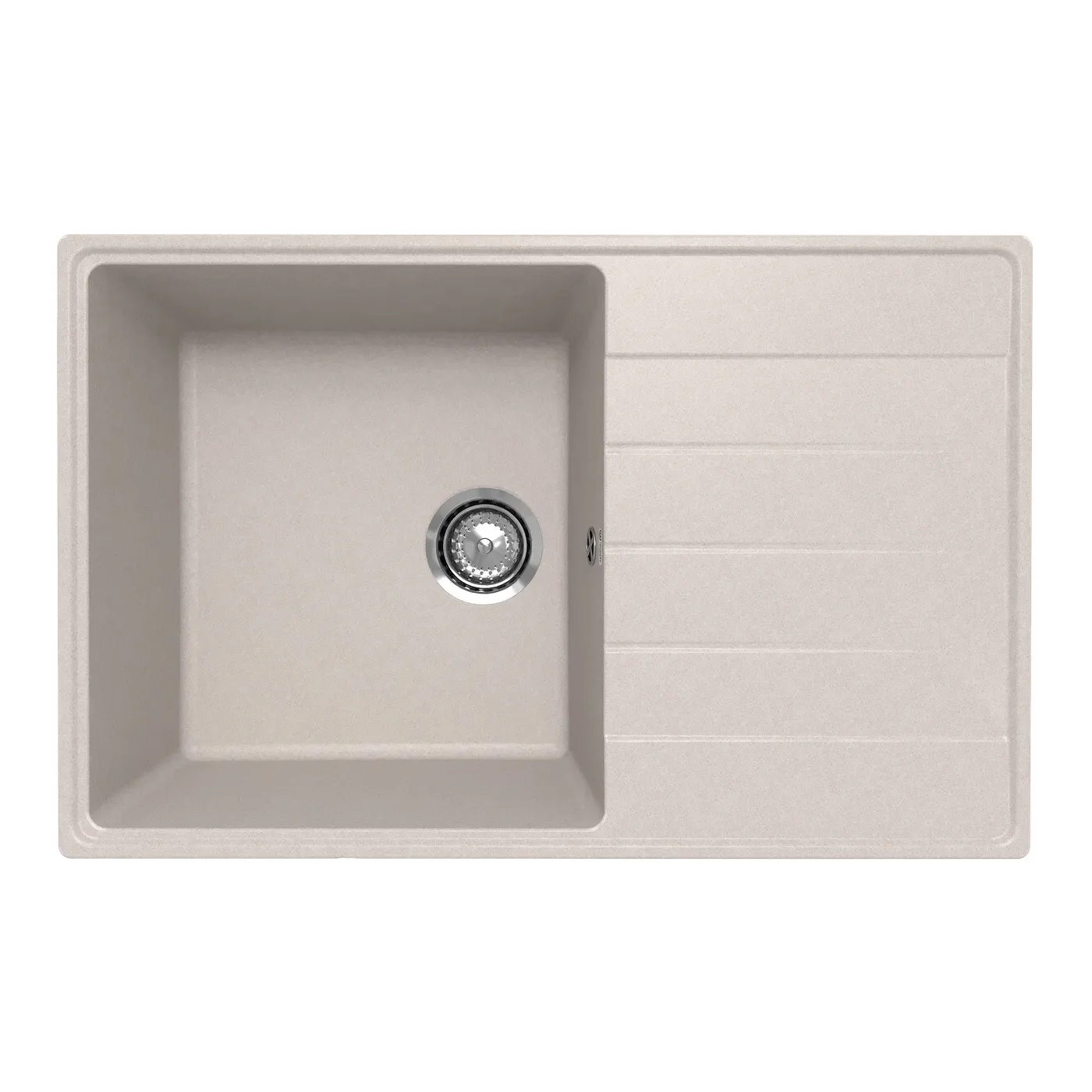 Кухонная мойка Ulgran Quartz Prima 780-10, песок