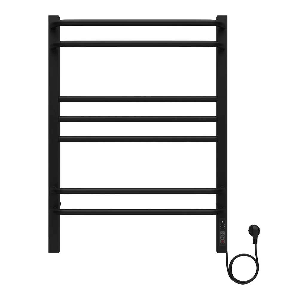 Полотенцесушитель электрический Aquatek Бетта П7 500х700, quick touch, черный муар