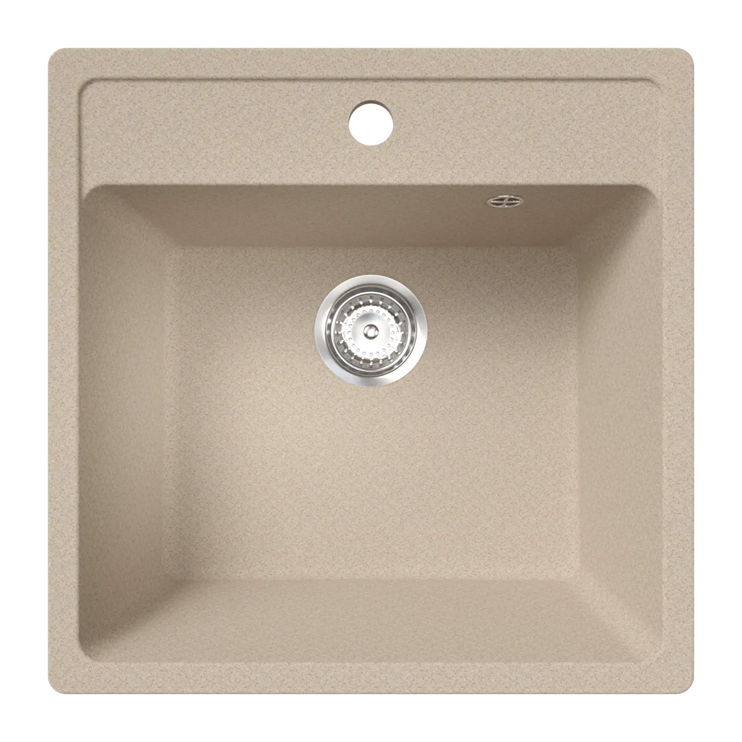 Мойка MIXLINE МЛ-ГМ08 (ML-GM08) КОМФОРТ бежевая (328), 500*500*200мм (558733)