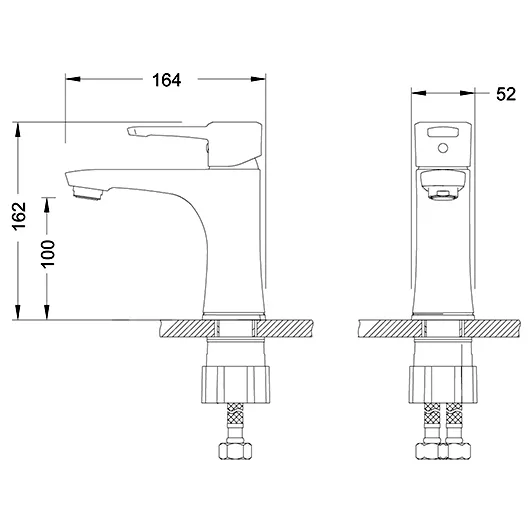 Смеситель для раковины Lemark Evitta (LM0506C)