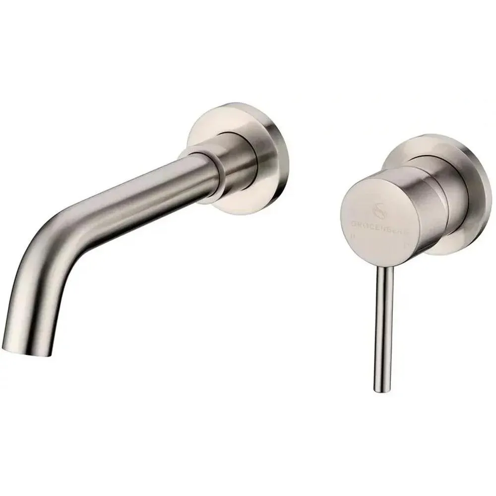 Смеситель для раковины встраиваемый Grocenberg GB511NK, никель