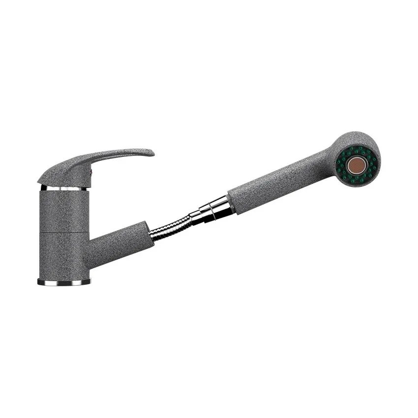 Смеситель для кухни Ulgran U-002-309, темно-серый