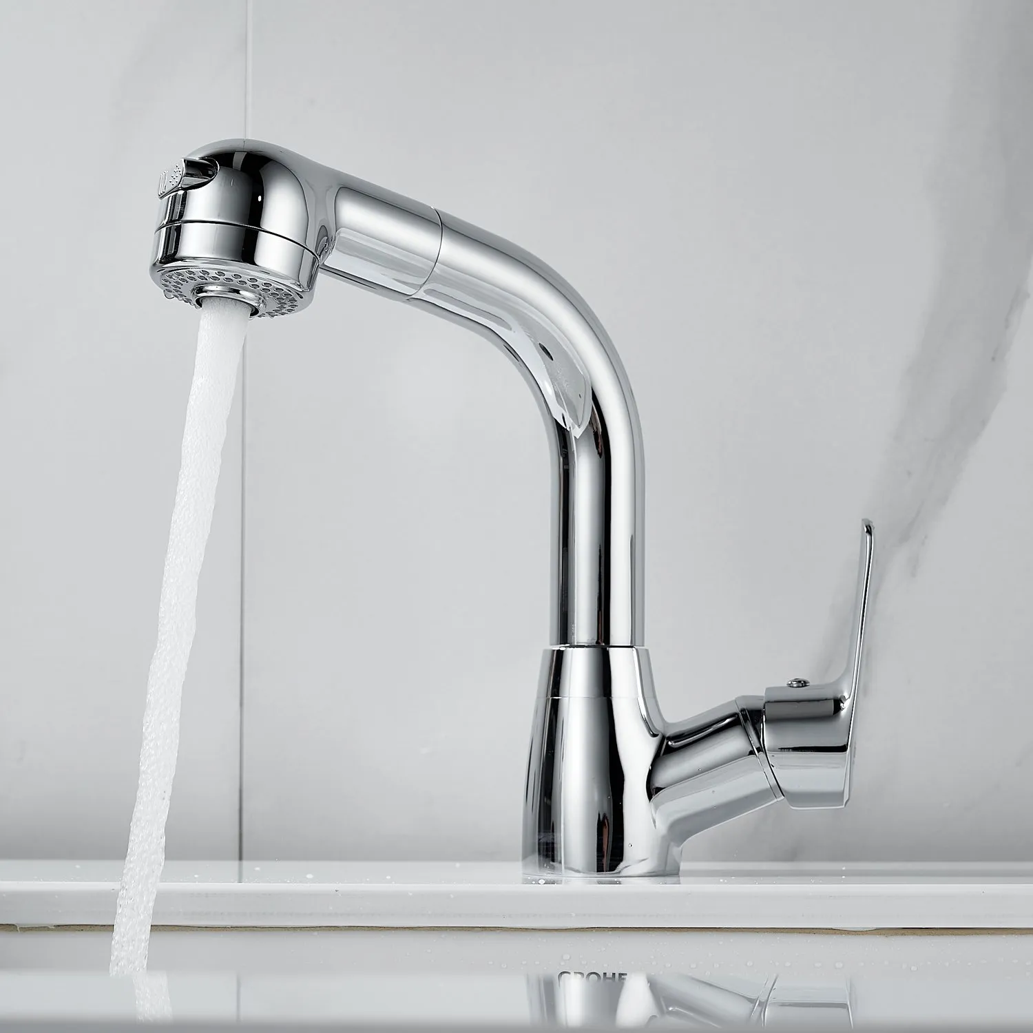 Смеситель для раковины многофункциональный Raffine F291, хром