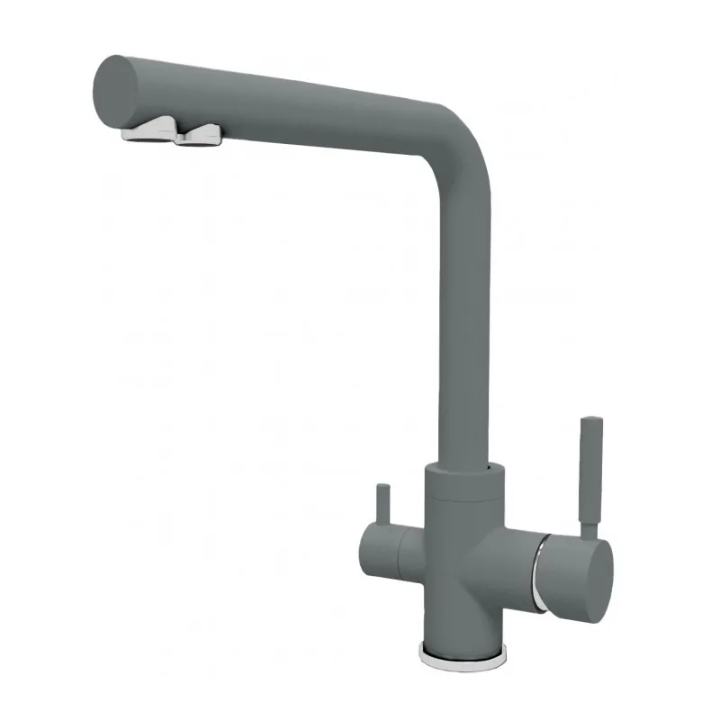 Смеситель для кухни с подключением фильтра Dr. Gans Акцент 339.06H.2123.410, везувий