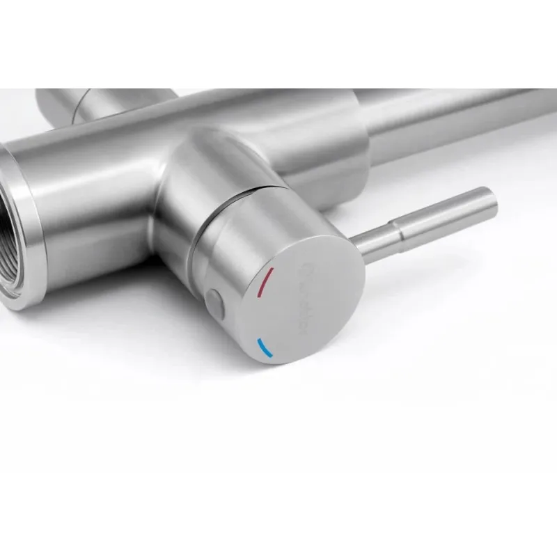 Смеситель для кухни с подключением фильтра Knotlor SS-08, сатин