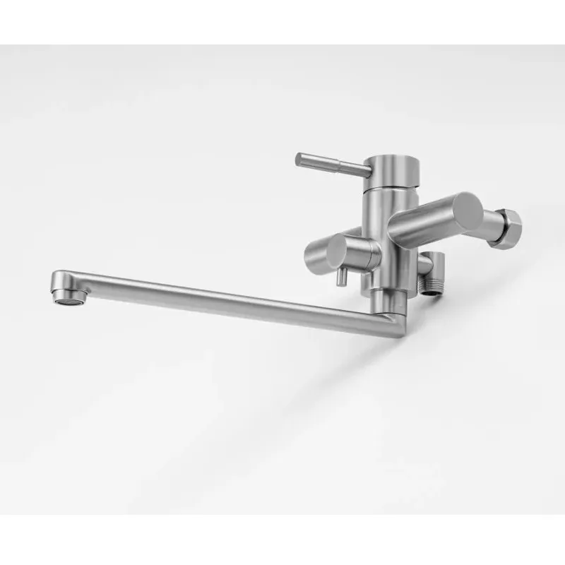 Смеситель для ванны Knotlor SS-03, сатин