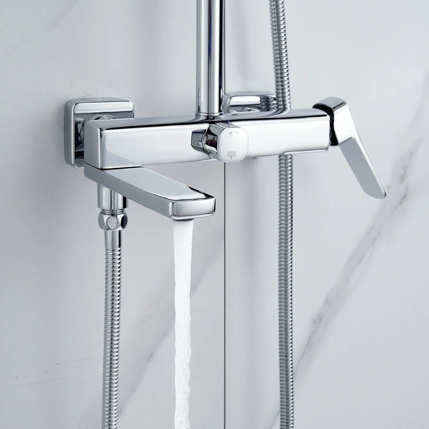 Душевая система Raffine F3699, хром