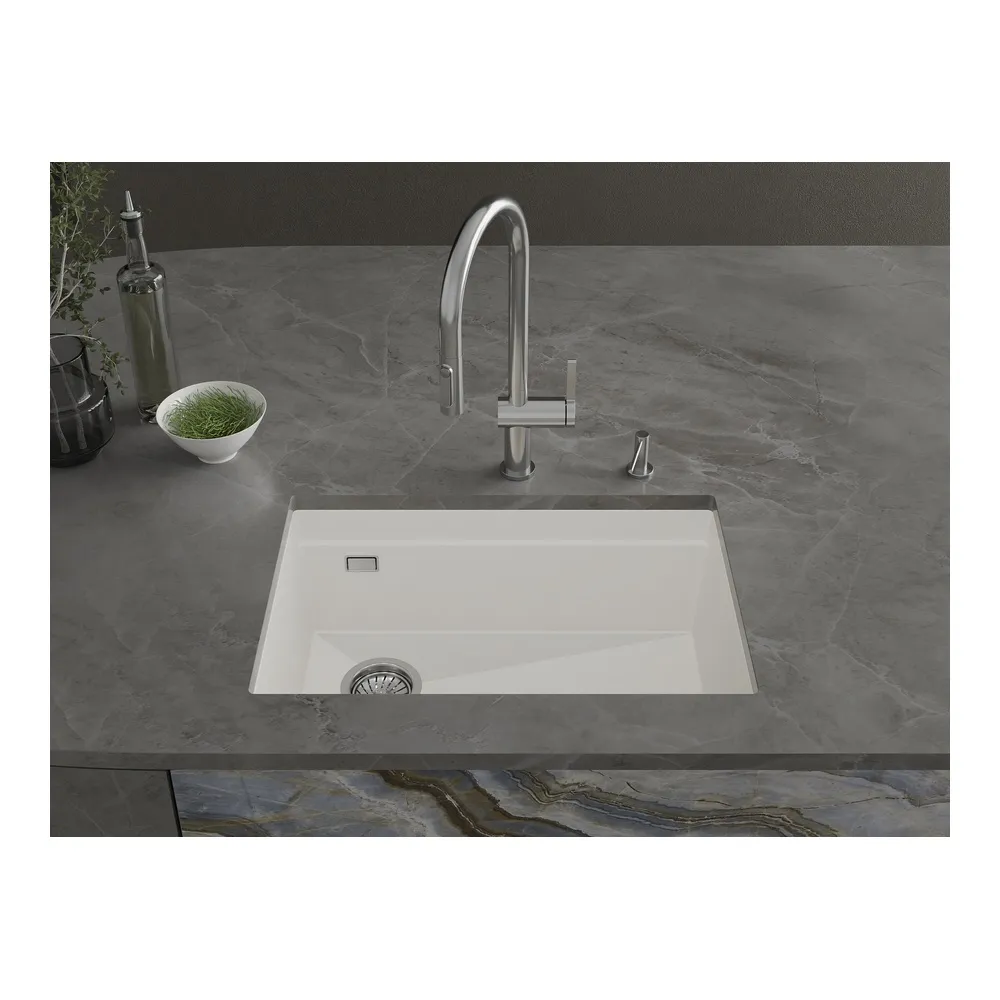 Кухонная мойка Rivelato LINO LN-654-L иней