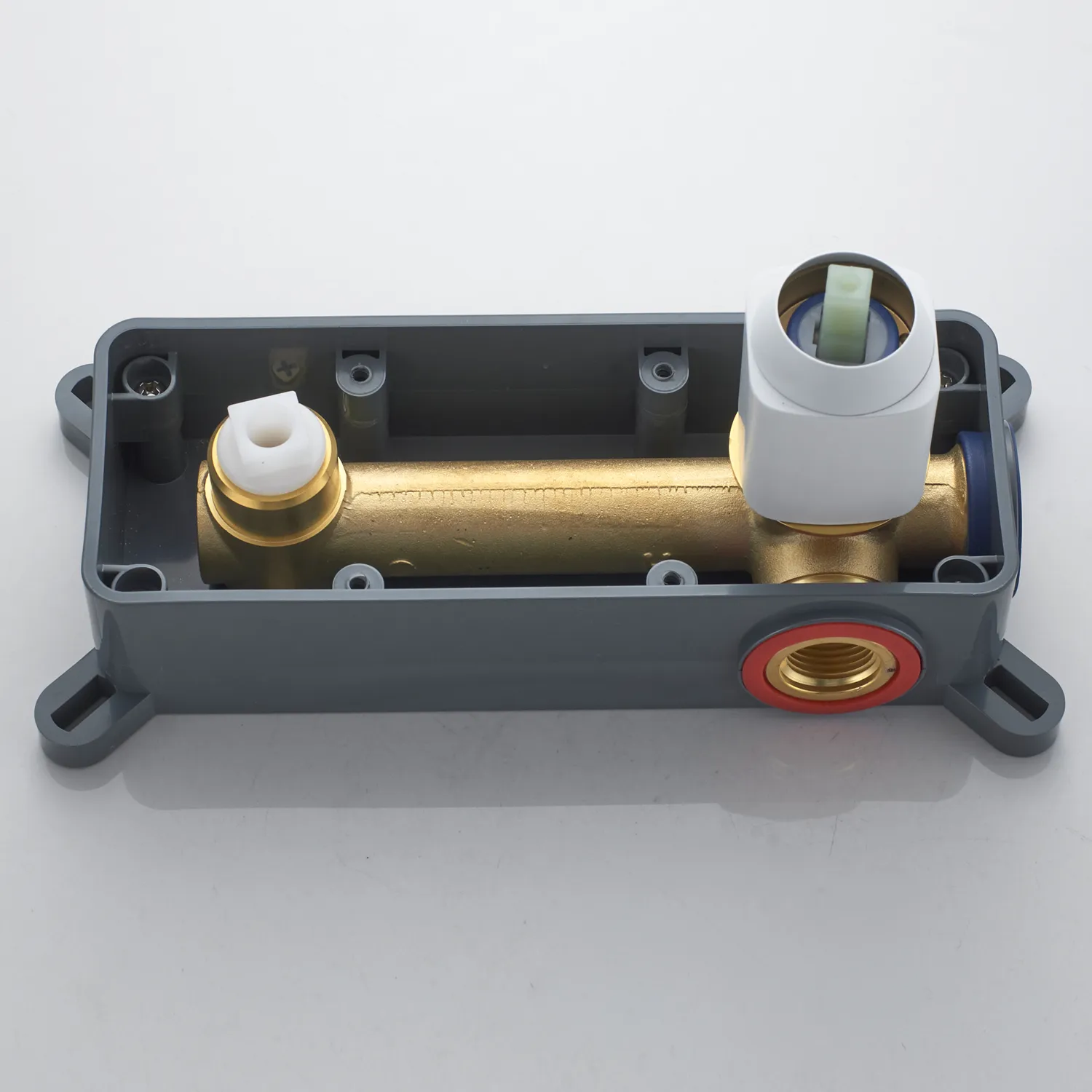 Смеситель для раковины встраиваемый Shevanik S9941C, белый