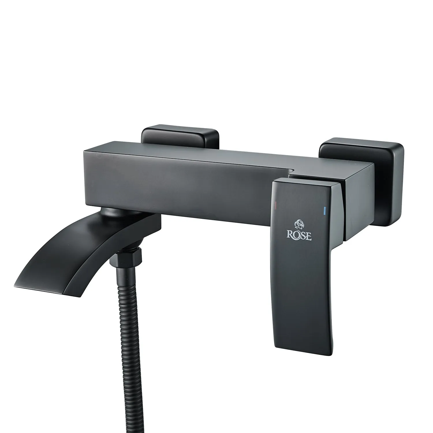 Смеситель для ванны Rose R1552H, черный