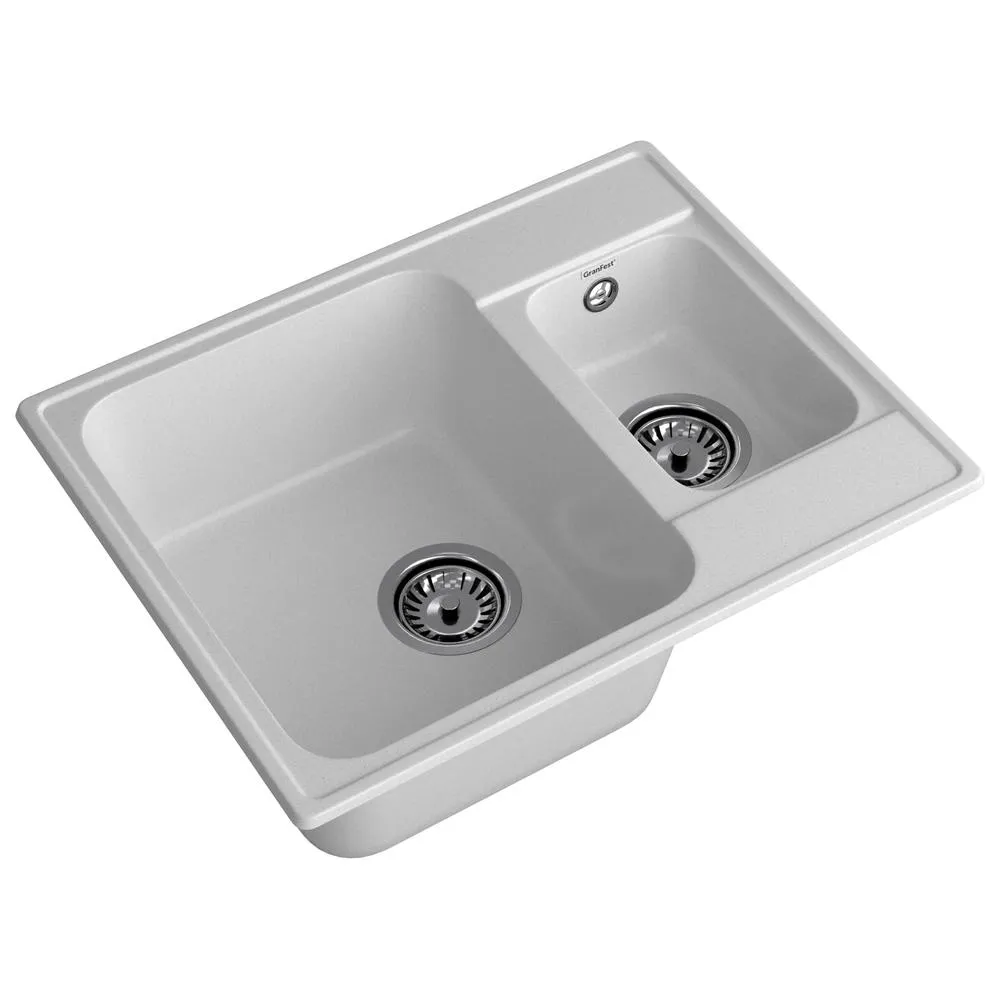 Кухонная мойка GranFest QUARZ 9, серый