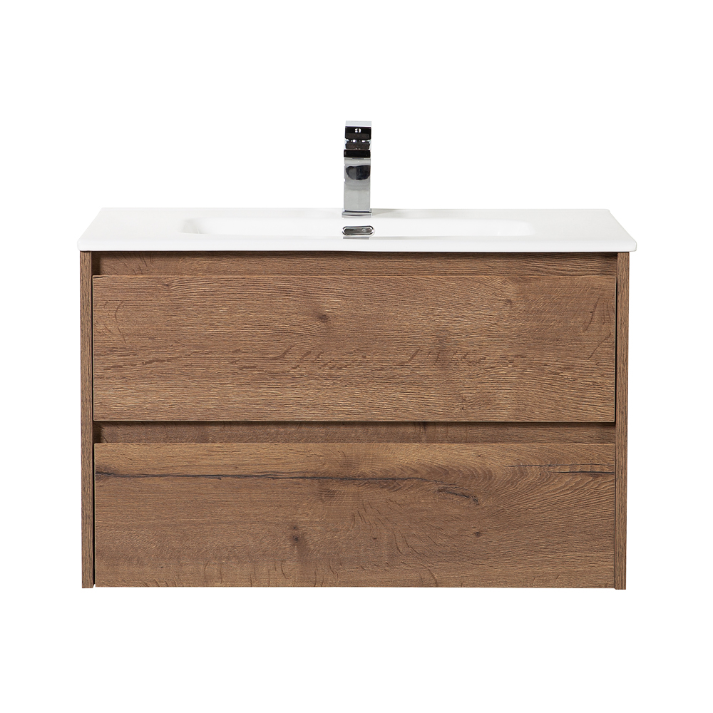 База под раковину подвесная BelBagno Kraft 800х500х460 мм, Rovere Tabacco (KRAFT-800-2C-SO-RT)