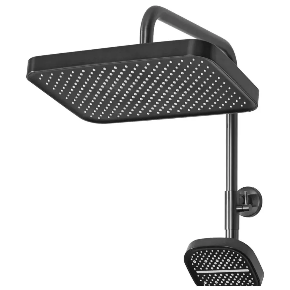 Душевая система Hansberge H5065BG, графит