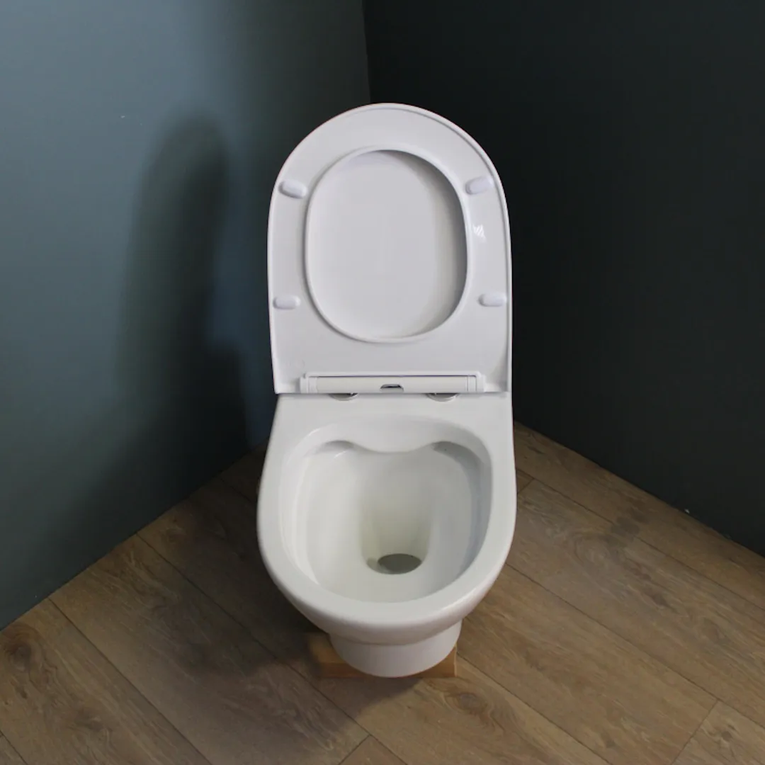 Унитаз подвесной Maretti Ritta безободковый с микролифтом, RI10PBM53-844, белый