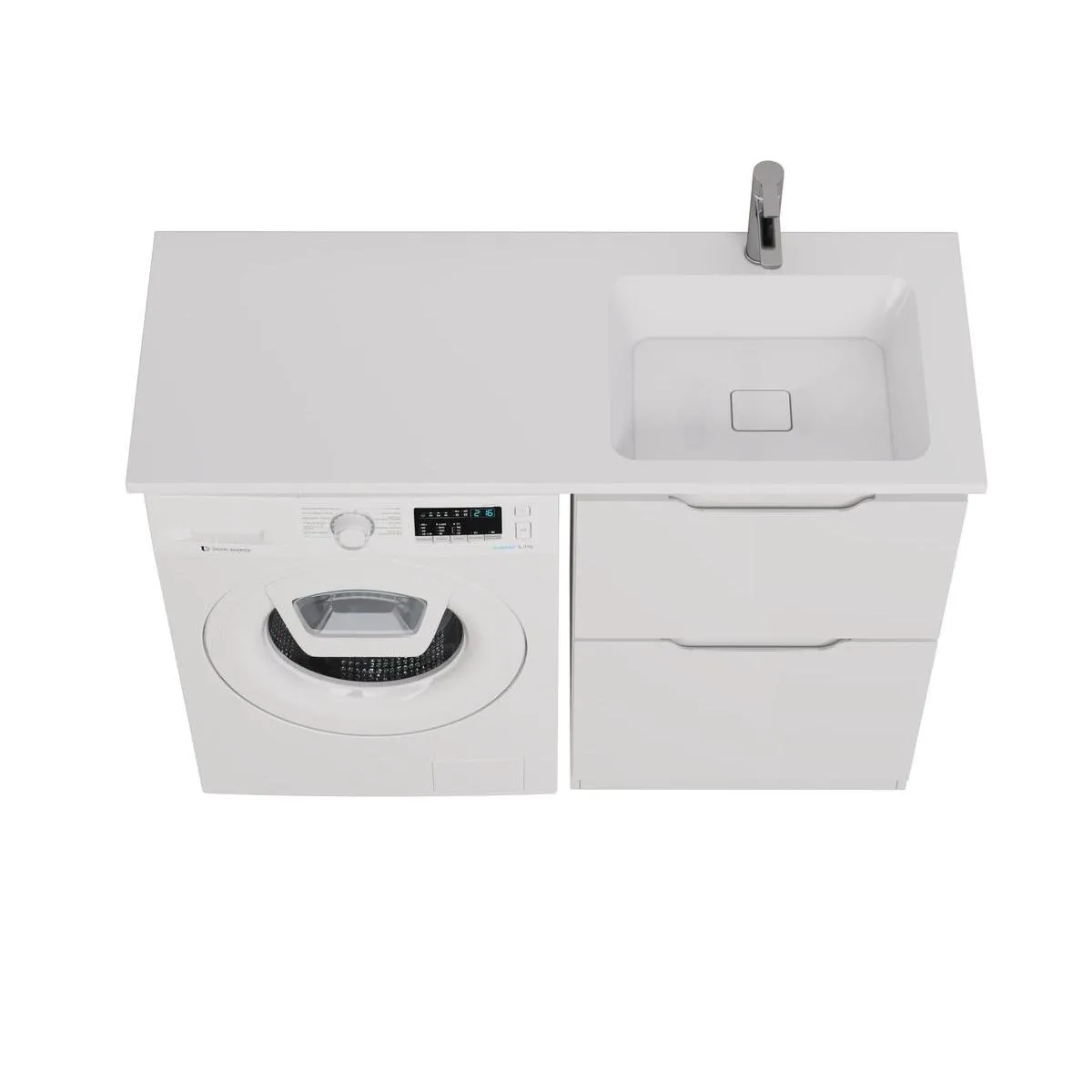 Тумба под раковину напольная Dreja Bona 60 см, белый