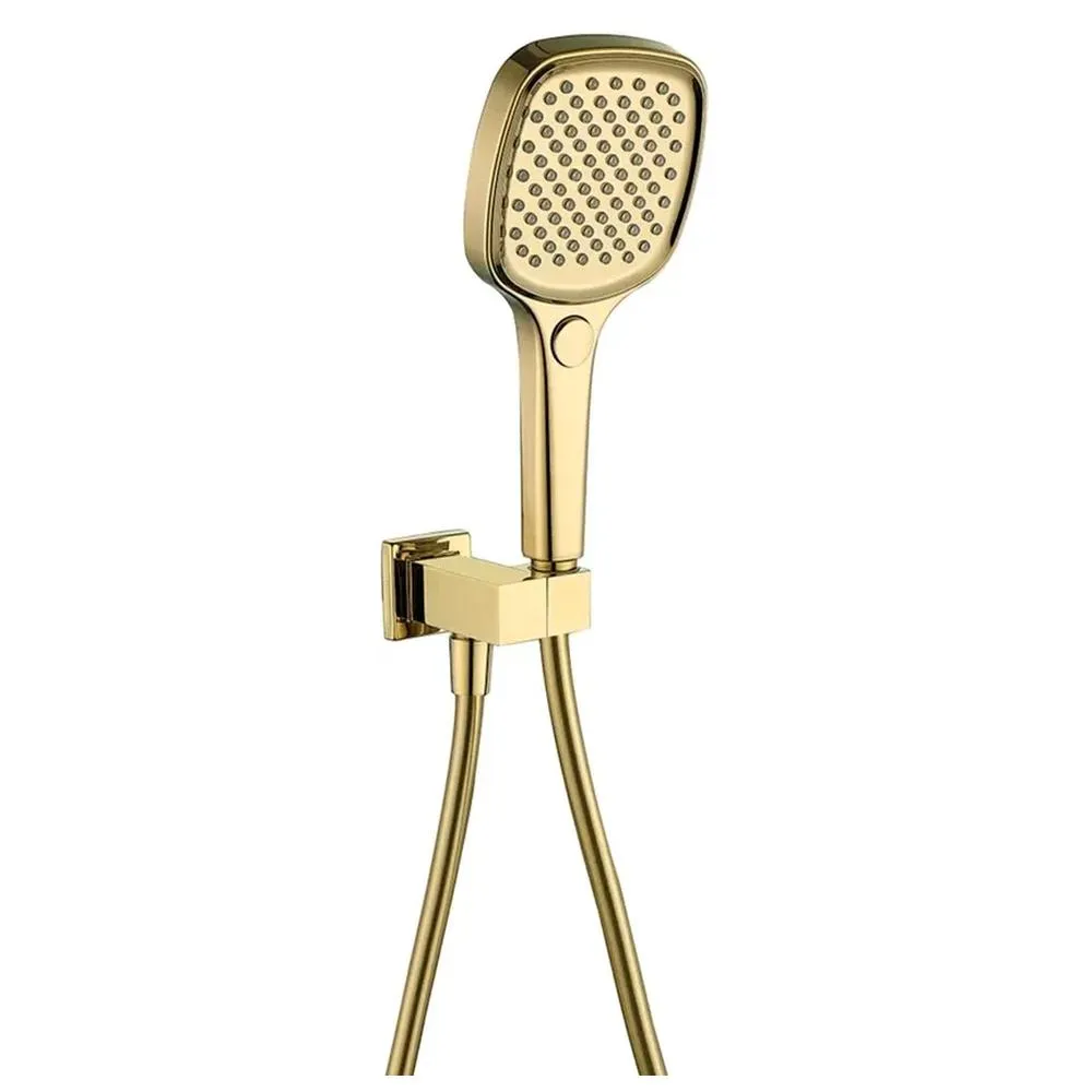 Душевая система встраиваемая (без излива) Grocenberg GB5040GO, золото