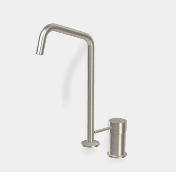 Смеситель для раковины Fima Carlo Frattini Spillo Up, брашированный никель (F3271NDSN)