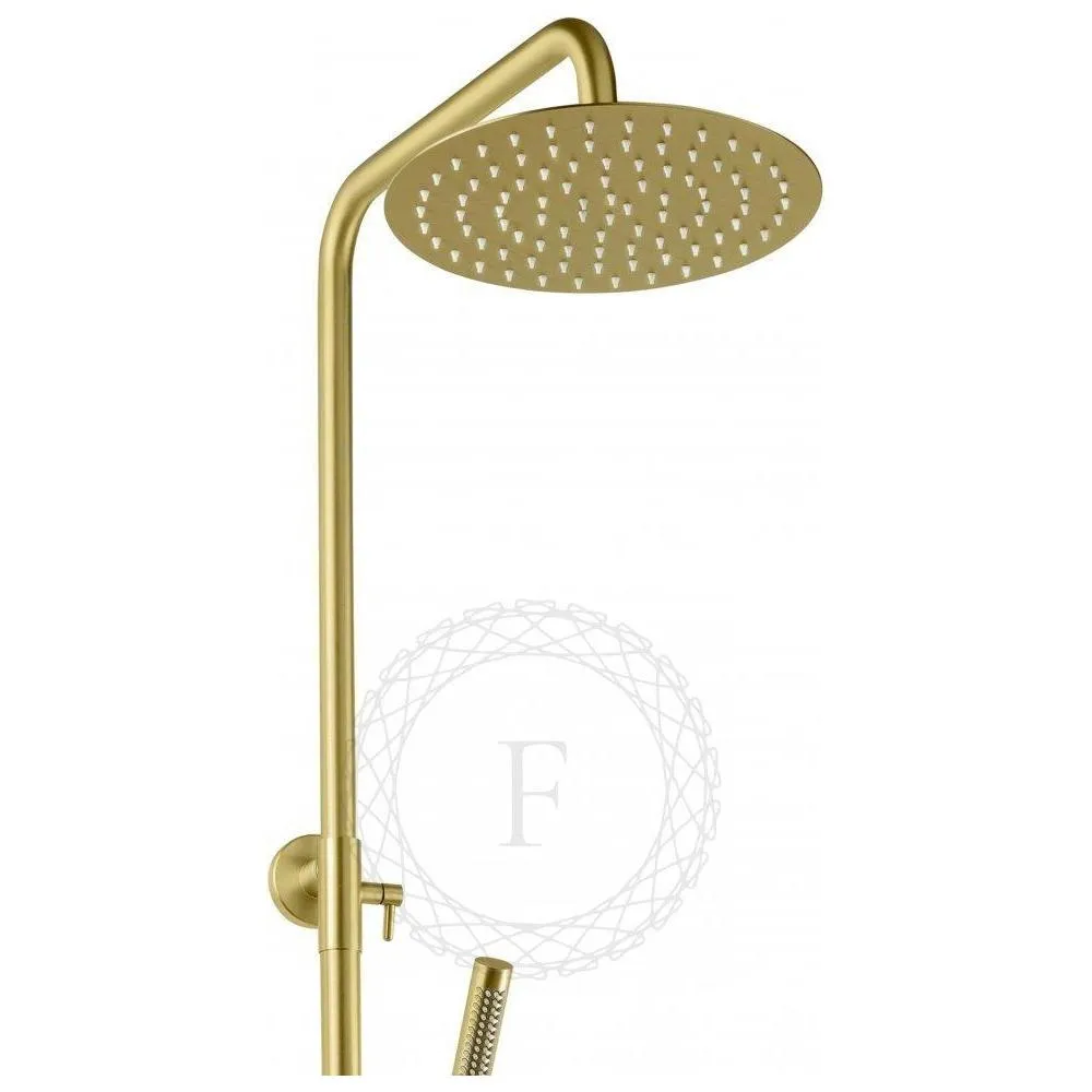 Душевая система FILARETE Roun FL2020MG, матовое золото