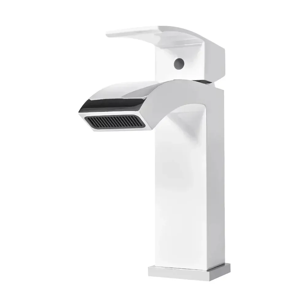 Набор для ванны 3 в 1 Grocenberg GB1007WC, белый/хром