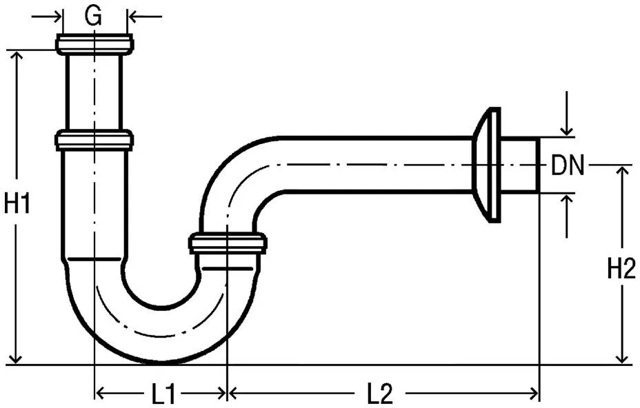 Сифон для раковины Viega 305611