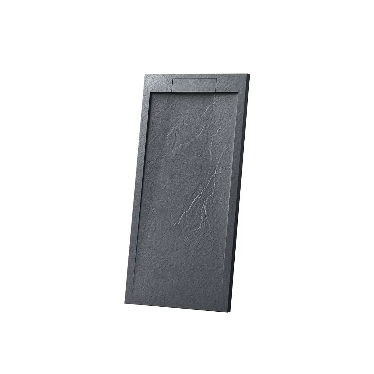 Поддон для душа из искусственного камня Vincea (VST-4SRL8010A), 1000х800х25 мм, антрацит