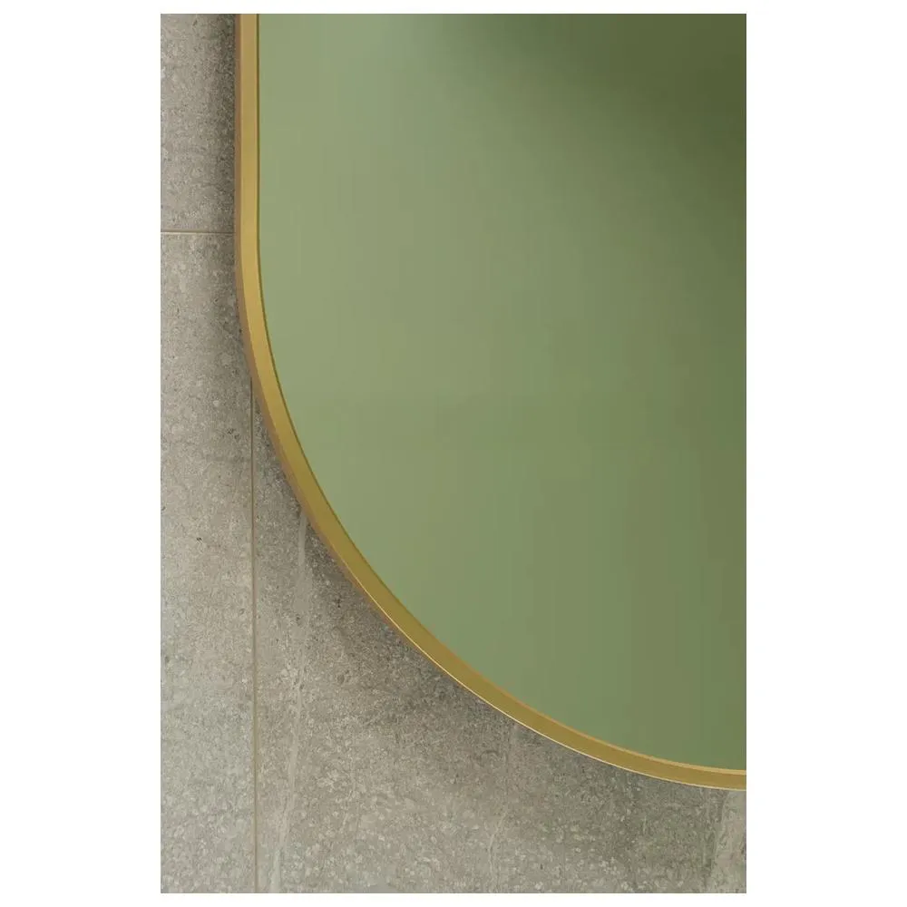Зеркало Silver Mirrors Aurora 500х1000 (алюм. профиль, цвет золото)
