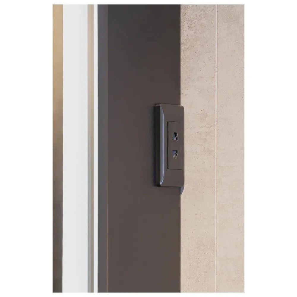 Зеркало-шкаф Silver Mirrors Фиджи BLACK 60 - 4.2 правый (часы, ТХ, сенсорный выключатель)