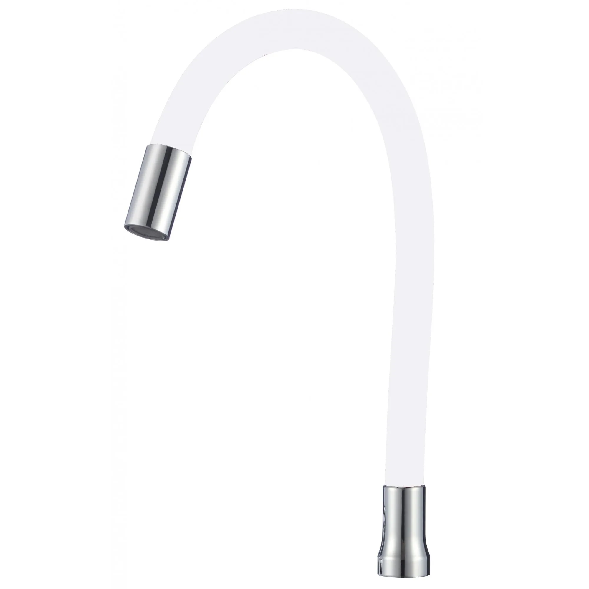 Гибкий излив для кухонного смесителя Savol S-CG02, белый