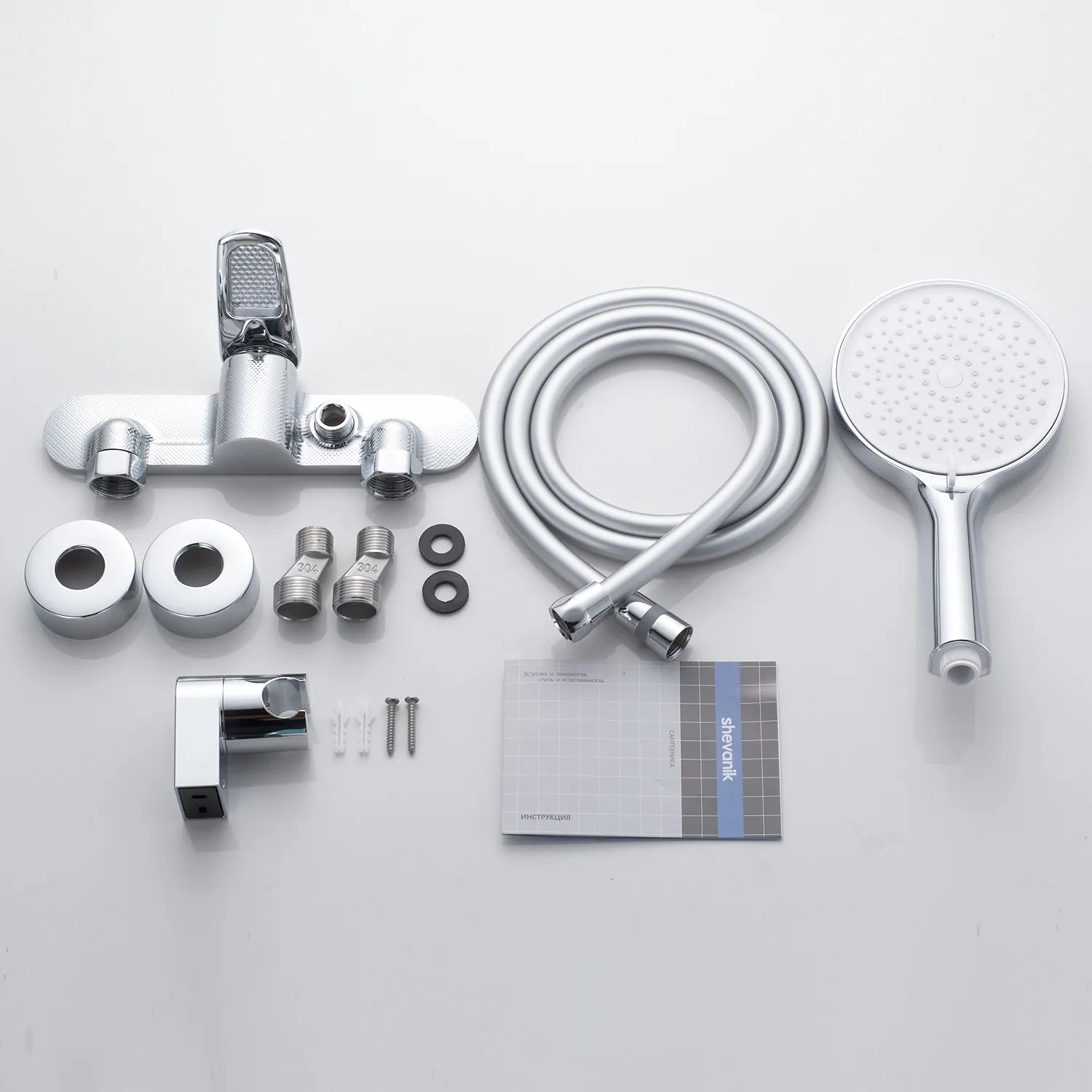 Смеситель для душа Shevanik S4716, хром