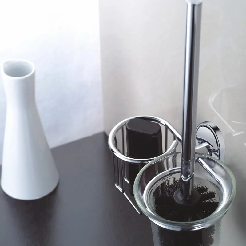 Ершик с держателем освежителя D-Lin D272700, хром