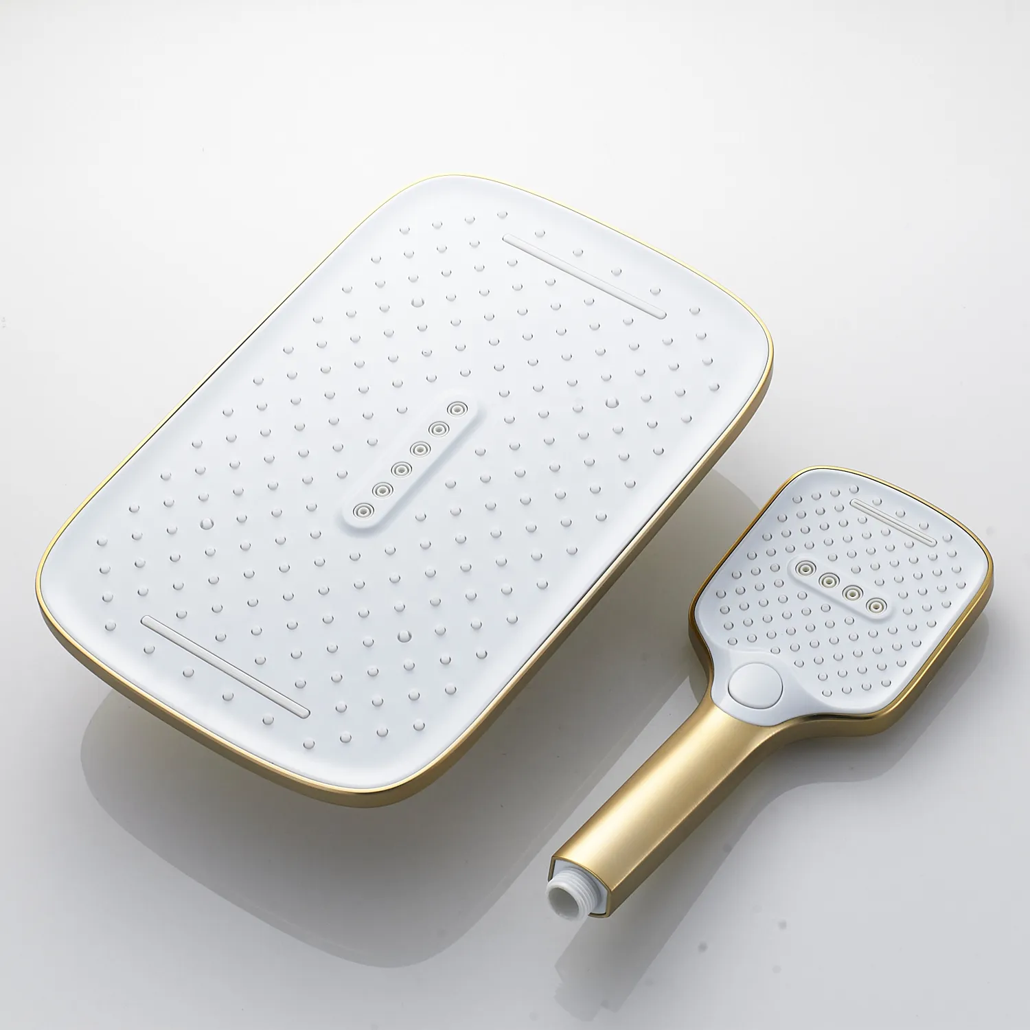 Душевая система Shevanik S4036G, золотой сатин