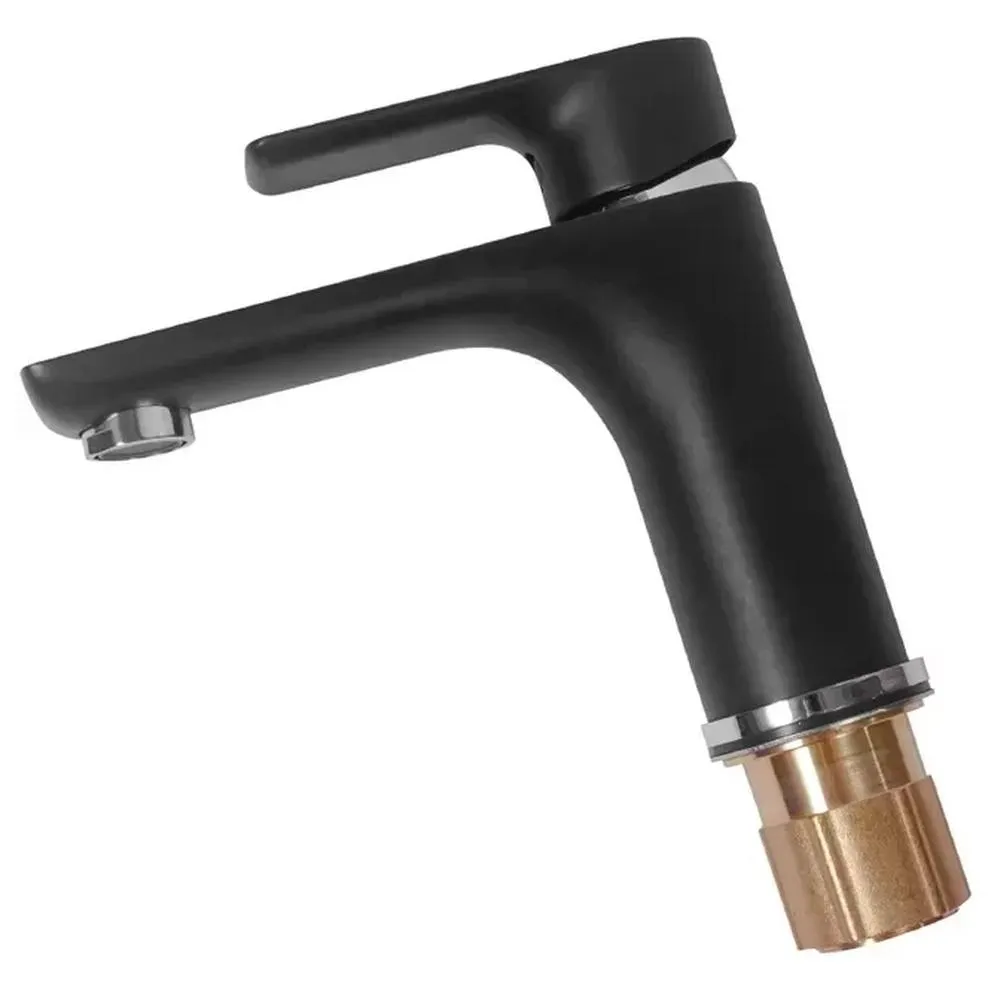 Набор для ванны 3 в 1 Hansberge H7099BC, черный/хром