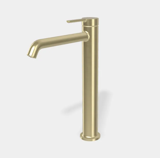 Смеситель для раковины Fima Carlo Frattini Snap, шампань брашированная (F3111/HHS)