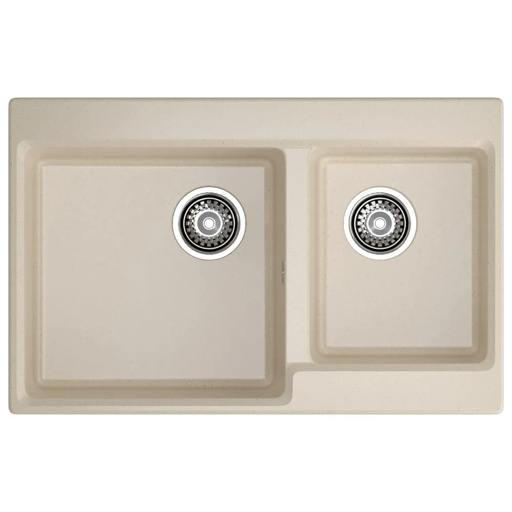 Кухонная мойка GranFest LEVEL 780K, кашемир